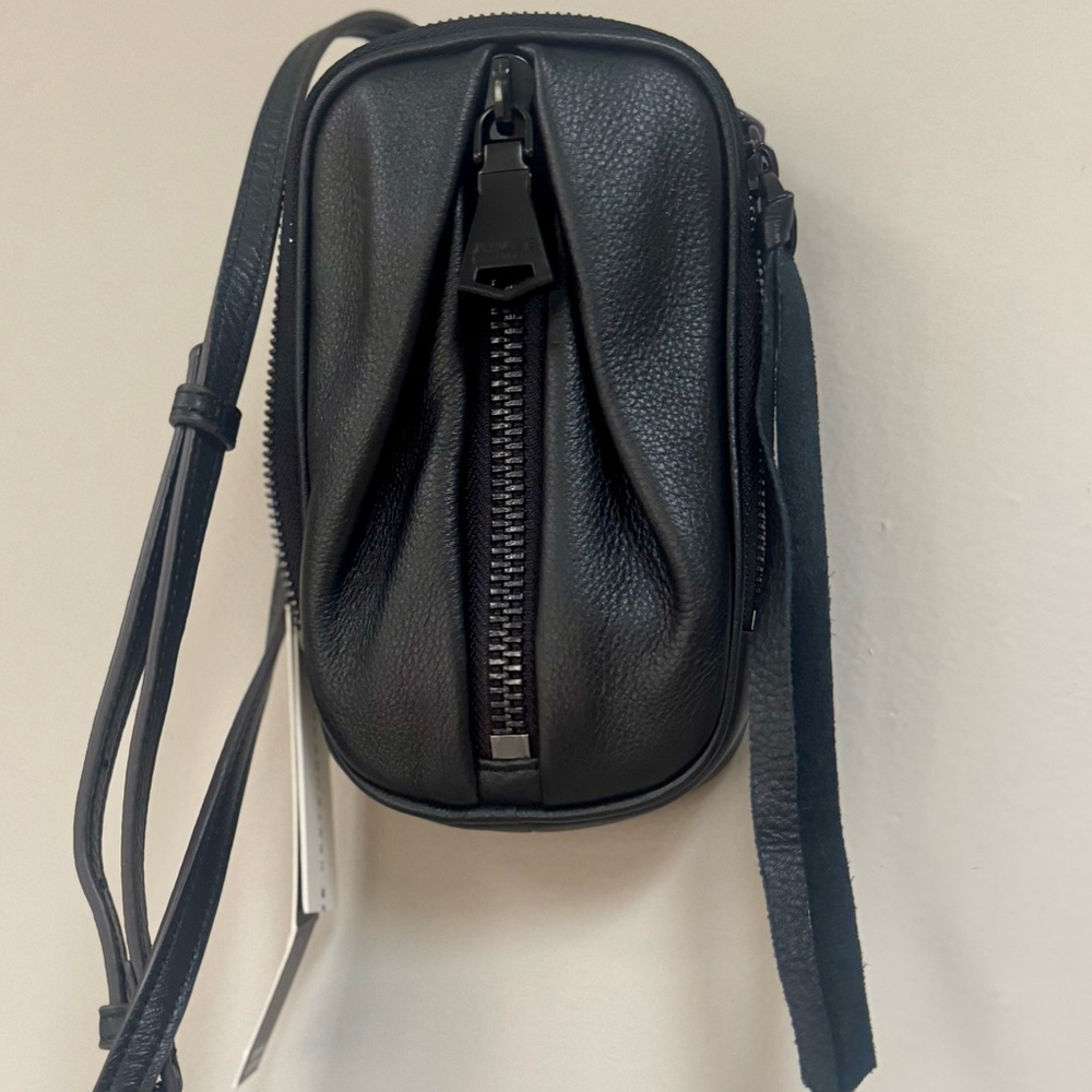 NEW Aimee Kestenberg Leather Black Crossbody Bag - Picture 10 of 10